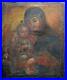 Antique-Painting-Oil-Canvas-Icon-Virgin-Child-Jesus-Christian-Religion-Rare-18th-01-eza