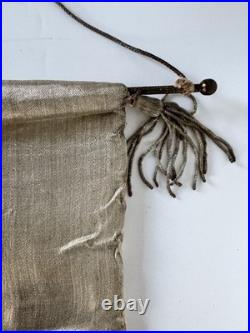 Antique Procession Banner Religious / In his Name