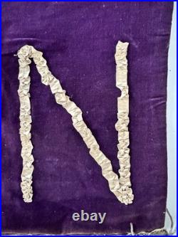 Antique Procession Banner Religious / In his Name