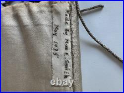 Antique Procession Banner Religious / In his Name