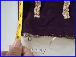 Antique Procession Banner Religious / In his Name