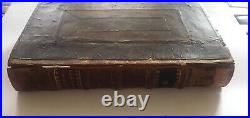 Antique Rare Book Religious 1600s Church England Sermons Tillotson Archbishop