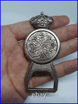 Antique Rare Religious Medal Opener Ntra. Sra. De Lucc Old Spanish Collectible