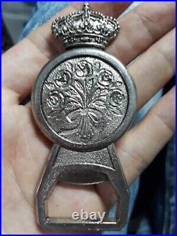 Antique Rare Religious Medal Opener Ntra. Sra. De Lucc Old Spanish Collectible