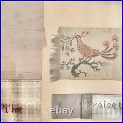 Antique Religious Bible Bookmarks Lot 8 Framed? 1798-1913 Embroidered 1 Paris
