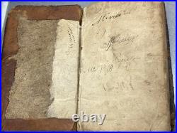 Antique Religious Book 1796 Memoirs Of Reverend Thomas Halyburton 1st American