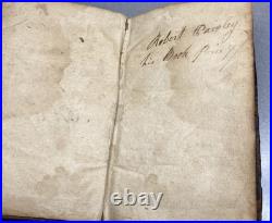 Antique Religious Book 1796 Memoirs Of Reverend Thomas Halyburton 1st American