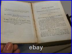 Antique Religious Book 1857 Alter Society Immaculate Conception Blessed Mary