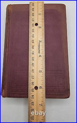 Antique Religious Book 1887 Short Meditations ETC By J. G. B. 344 Pages Hardback