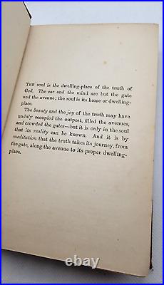 Antique Religious Book 1887 Short Meditations ETC By J. G. B. 344 Pages Hardback