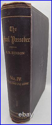 Antique Religious Book 1898 The Final Passover Vol IV Life Beyond The Grave