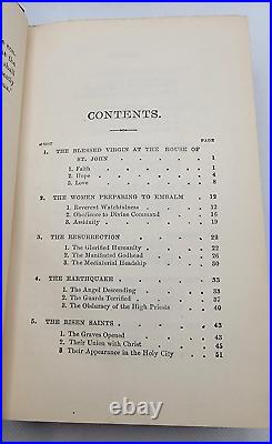 Antique Religious Book 1898 The Final Passover Vol IV Life Beyond The Grave