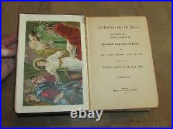 Antique Religious Book Jehovah and Lucifer Contest Between Good and Evil 1899