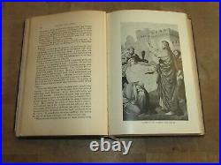 Antique Religious Book Jehovah and Lucifer Contest Between Good and Evil 1899