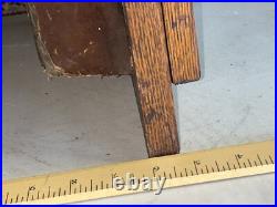 Antique Religious Carved Oak Shadow Box