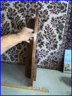 Antique Religious Carved Oak Shadow Box