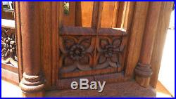 Antique Religious Cathedral Interior Church Gothic Pulpit 19th Century MakeOFFER