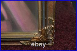 Antique Religious Christianity Photograph Painting Cardinal Bishop Jesus Framed