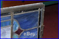 Antique Religious Church Stained Glass Window-Dedicated-Architectural Window