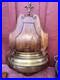 Antique-Religious-Heavy-Wooden-WALL-Brass-SPITTOON-Italy-Made-Plant-Garden-28x15-01-qve