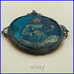 Antique Religious Icon Pendant 19th Century