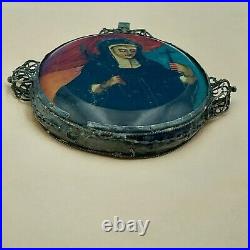 Antique Religious Icon Pendant 19th Century