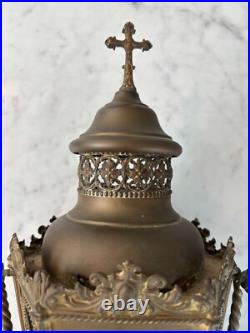 Antique Religious Lanterns Set of 2