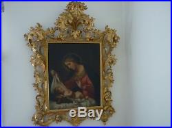 Antique Religious Oil Painting