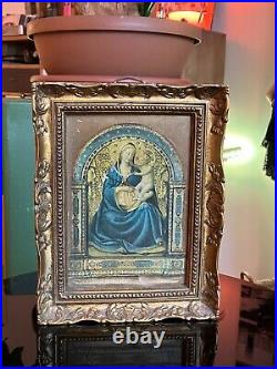 Antique Religious Portrait Over 100 Years of History and Beauty