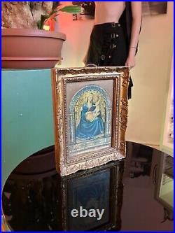 Antique Religious Portrait Over 100 Years of History and Beauty