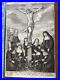 Antique-Religious-Print-Christ-Cross-B-Francis-de-Sales-Jane-Chantal-01-za