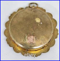 Antique Religious Reliquary Theca, Relic, Wax Sealed, Pope Pius, B. Pius Pp. X