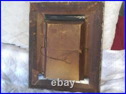 Antique Religious Shadow Box/ Frame L@@K! Thy Kingdom Come