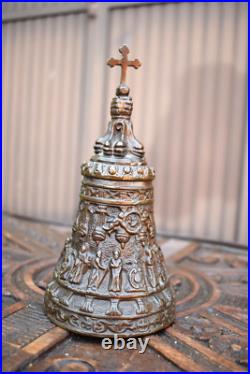 Antique Religious Table Bell statue religious