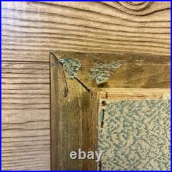 Antique Religious Tricenium 3 Way Picture Frame Jesus And Mother Mary shadow box