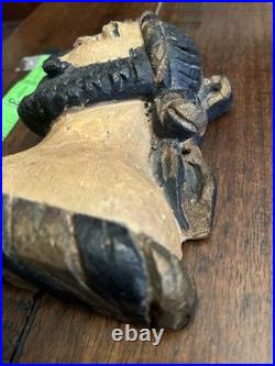 Antique Religious Wood Sculpture