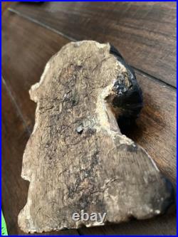 Antique Religious Wood Sculpture