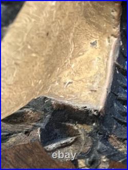 Antique Religious Wood Sculpture