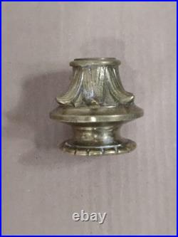 Antique Religous Gold Brass Gothic Church Altar Candlestick Holder USED Antique Religous Gold Brass Gothic Church Altar Candlestick Holder USED