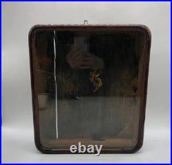 Antique Russian Orthodox Icon Kiot Display Case 13.4 Collectible Religious Art