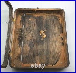 Antique Russian Orthodox Icon Kiot Display Case 13.4 Collectible Religious Art