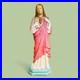 Antique-Sacred-Heart-Of-Jesus-Statue-21-Painted-Plaster-Religious-Statuary-01-fgmf