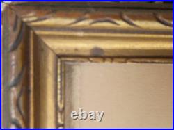 Antique Sacred Heart of Jesus Hand-Colored Engraving Framed 19th Century Gauche