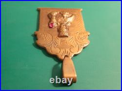 Antique Saint Barbara Medallion Pendant Virgin Mary, Madonna Stunning Piece Antique Saint Barbara Medallion Pendant Virgin Mary, Madonna Stunning Piece