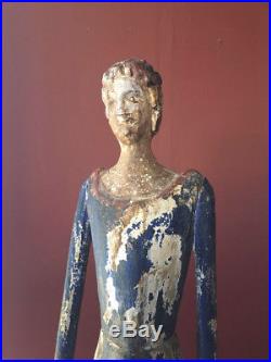 Antique Santos Cage Doll- Religious Statuary- Artist Doll