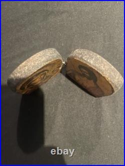 Antique Silver 950 Religious Travel Icons