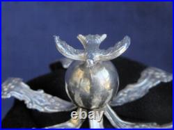 Antique Silver Portuguese Religious Crown Couronne for Virgin Mary