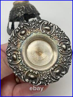 Antique Silver Portuguese Religious Crown Couronne for Virgin Mary Stand 56g