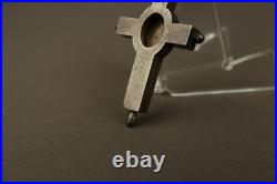 Antique Silver Religious Reliquary Cross 19th Century