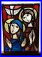 Antique-Stained-Glass-Leaded-Window-Panel-Decoration-Holy-Mary-Religious-01-dg